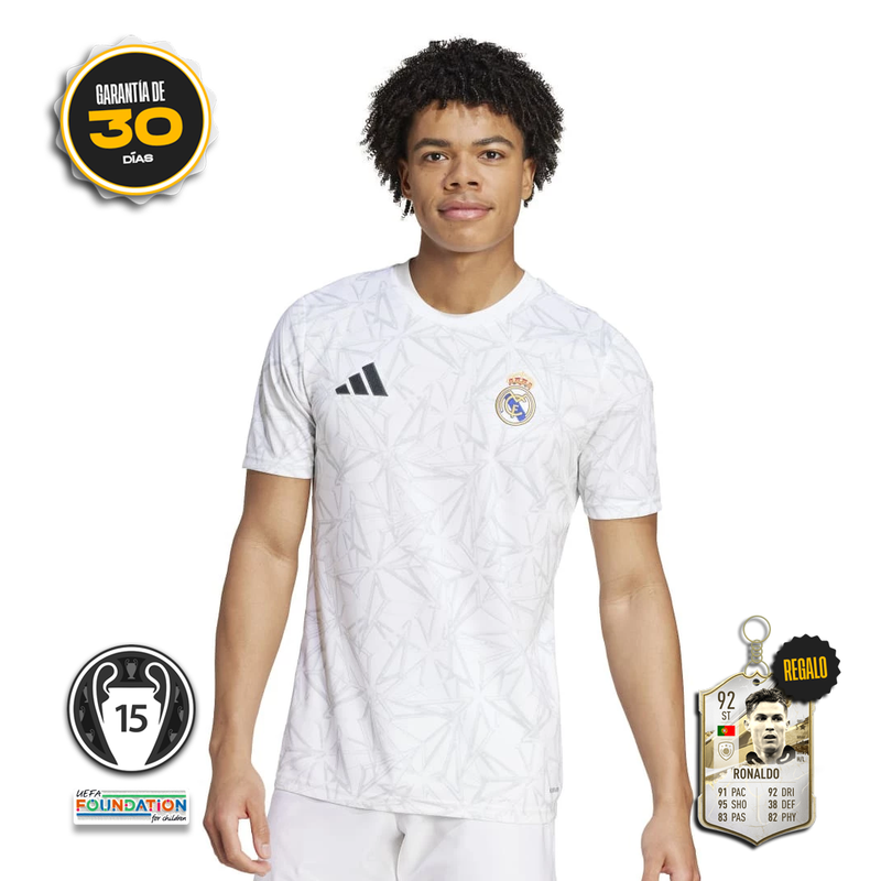 Camiseta Real Madrid Pre Juego 24/25 + 5 REGALOS 🎁