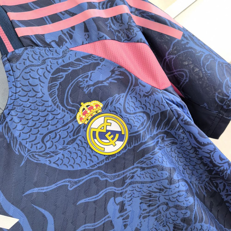 Camiseta Real Madrid ESPECIAL BLUE DRAGON JUGADOR 24/25 + 5 REGALOS 🎁