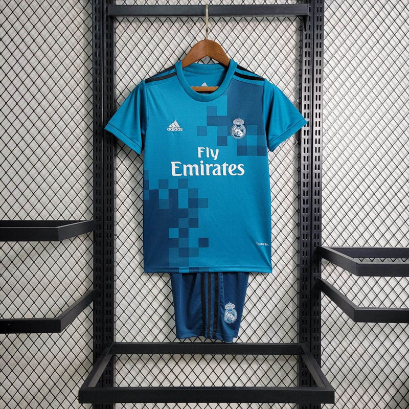 Conjunto Niños Retro Real Madrid 17/18