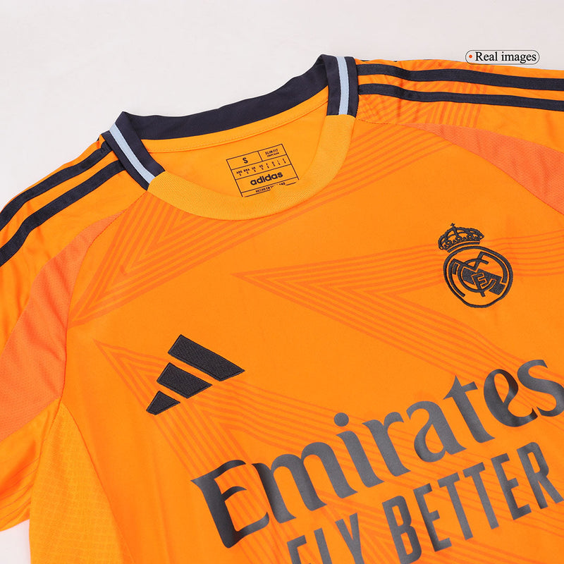 Camiseta Real Madrid Segunda Equipación Naranja 2024/25 + 5 REGALOS 🎁