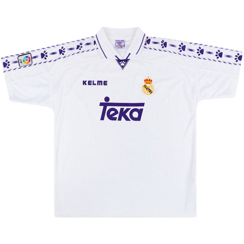 Camiseta Real Madrid Retro Home 1996/97 + 5 REGALOS 🎁