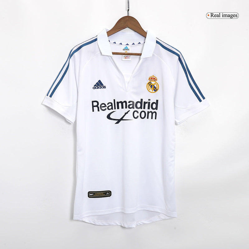 Camiseta Real Madrid Retro Home 2001/02 + 5 REGALOS 🎁