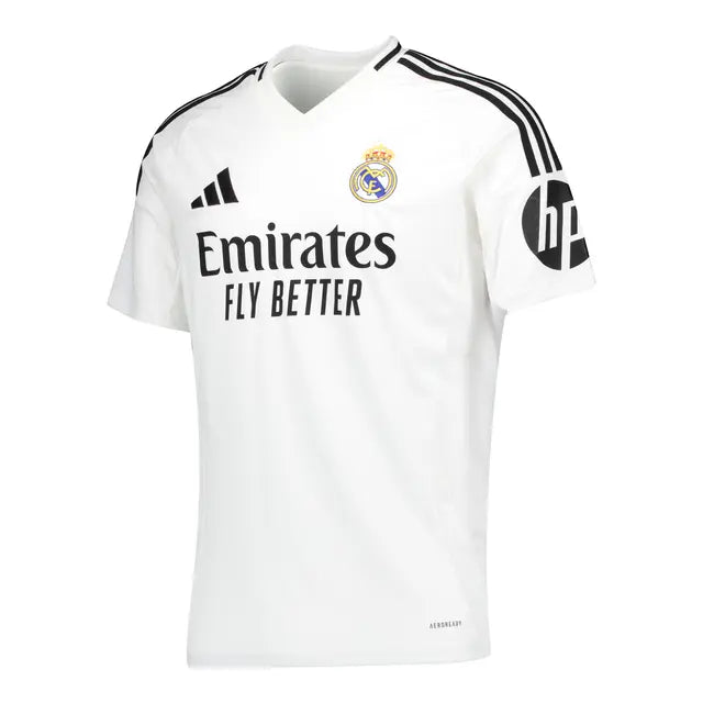 Camiseta Real Madrid Primera Equipación Blanca PARCHE LA LIGA 2024/25+ 5 REGALOS 🎁