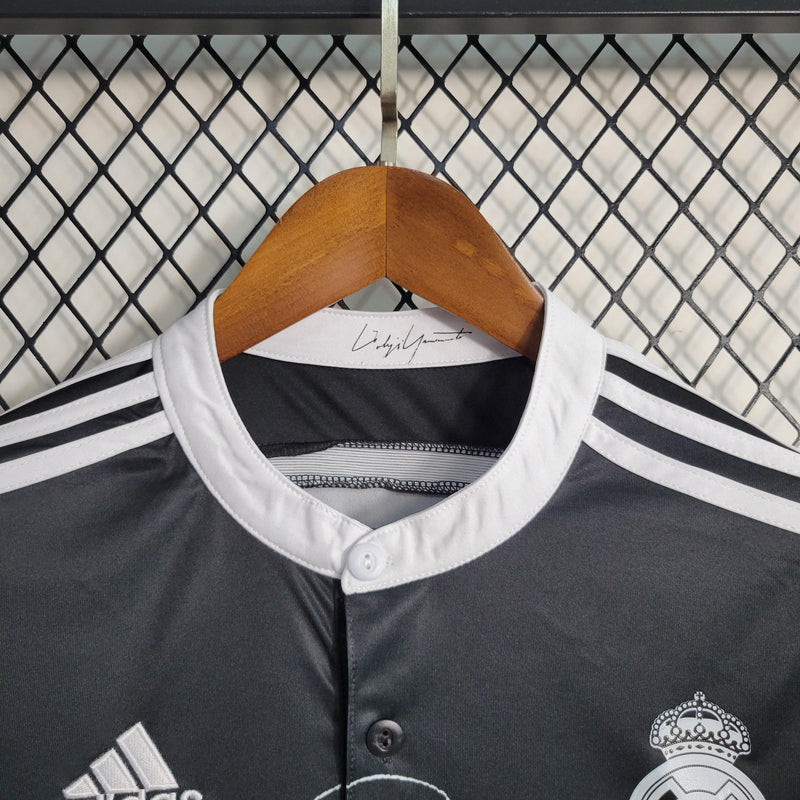 Camisa Retro Real Madrid Manga Larga Tercera 14/15