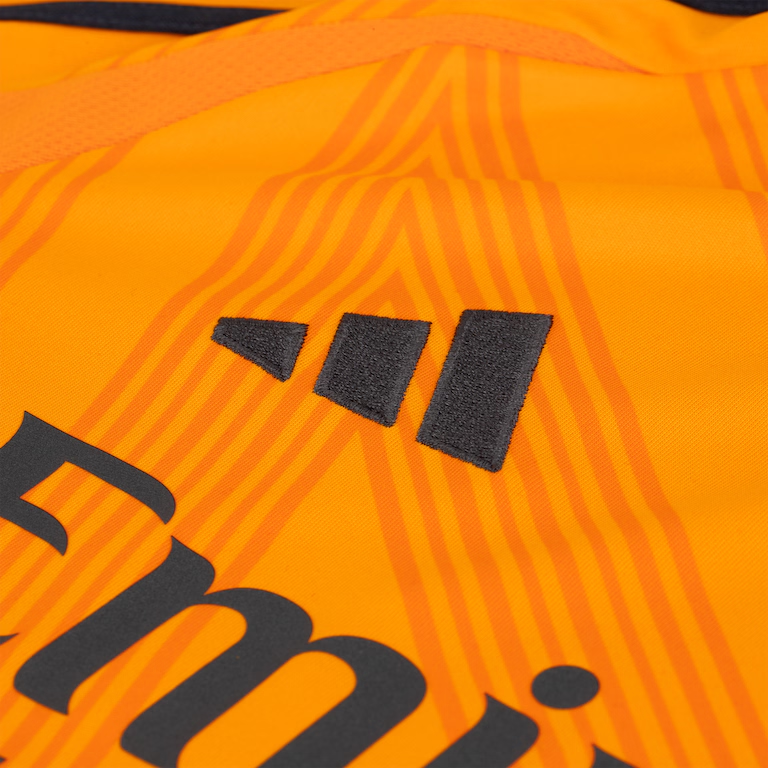 Camiseta Real Madrid Segunda Equipación Naranja 24/25 MANGA LARGA + 5 REGALOS 🎁