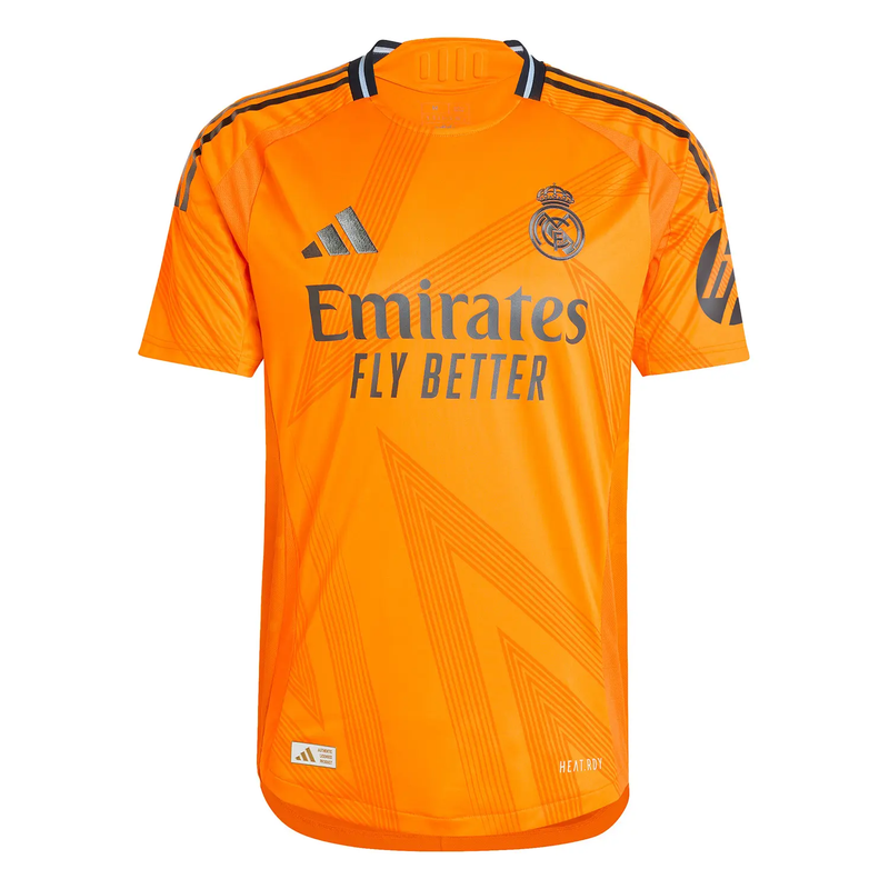 Camiseta Authentic Real Madrid Segunda Equipación Naranja 24/25 + 5 REGALOS 🎁